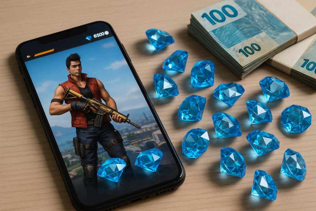 Como Construir Ganhos de Diamantes no Free Fire